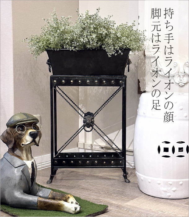 フラワースタンド 鉢スタンド 花台 おしゃれ アイアン プランター