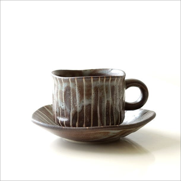 コーヒーカップ＆ソーサー 陶器 おしゃれ 和食器 カップ＆ソーサー