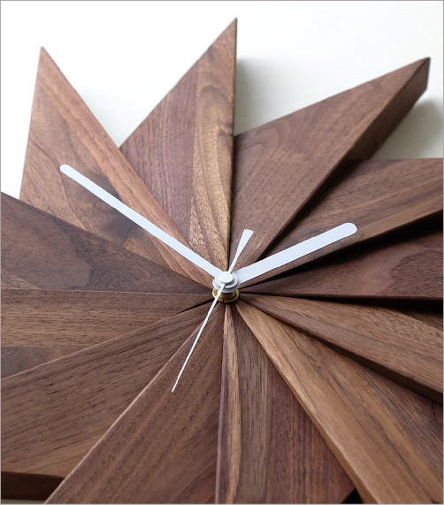 クロック 壁掛け時計　時計　ウッド パラデック 全2色 ウッドクロック L （ウォールクロック） アイナ EIN