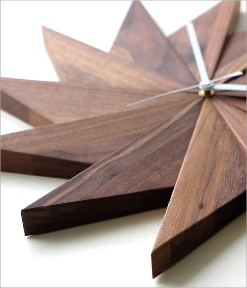 壁掛け時計 掛け時計 掛時計 壁掛時計 木製 おしゃれ ウッドウォール