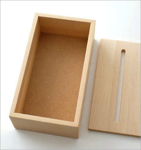 ティッシュケース 木製 おしゃれ 木 シンプル 無垢 ティッシュボックス