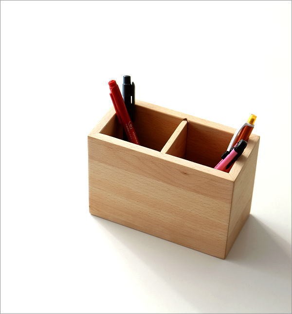 ペン立て 木製 ペンスタンド おしゃれ ペンたて 天然木 無垢 シンプル