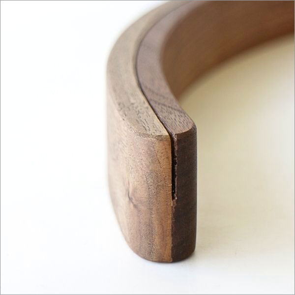 カーブカードスタンド ウォルナット(5)