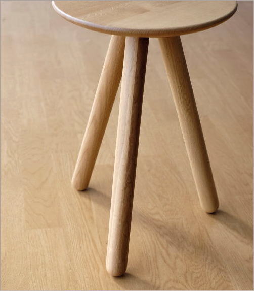 スツール 木製 天然木 ウッドスツール おしゃれ オーク 無垢材 ウッド