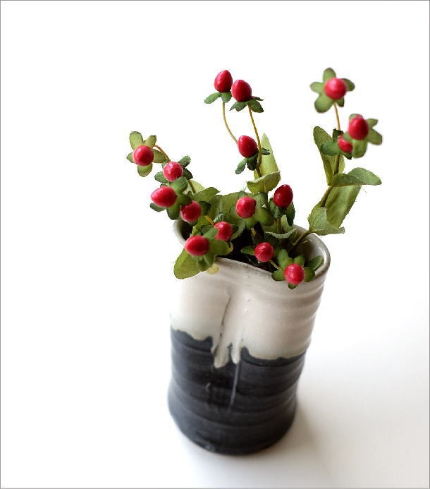 花器 陶器 おしゃれ 花瓶 花びん 和風 和モダン 枝物 フラワーベース