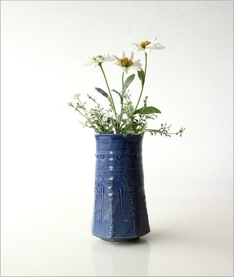 花瓶 花びん 陶器 花器 日本製 モダン フラワーベース おしゃれ 花入れ