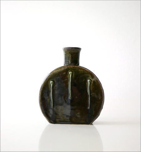 花瓶 花びん 陶器 花器 おしゃれ 和風 和モダン 一輪挿し 卓上