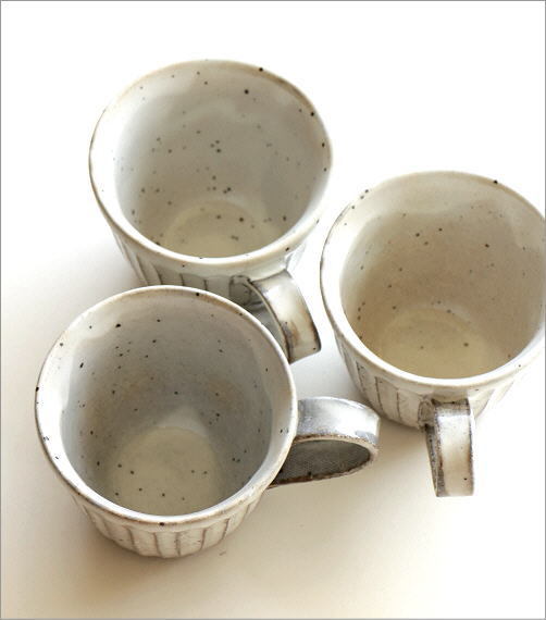 マグカップ おしゃれ 陶器 日本製 瀬戸焼 焼き物 粉引き 粉引しのぎ　まとめ マグカップ おしゃれ 陶器 日本製 瀬戸焼 焼き物 粉引き