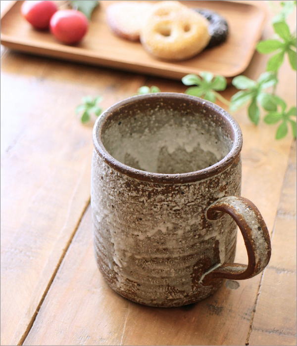 マグカップ おしゃれ 瀬戸焼 日本製 陶器 粉引き コーヒーカップ 和風