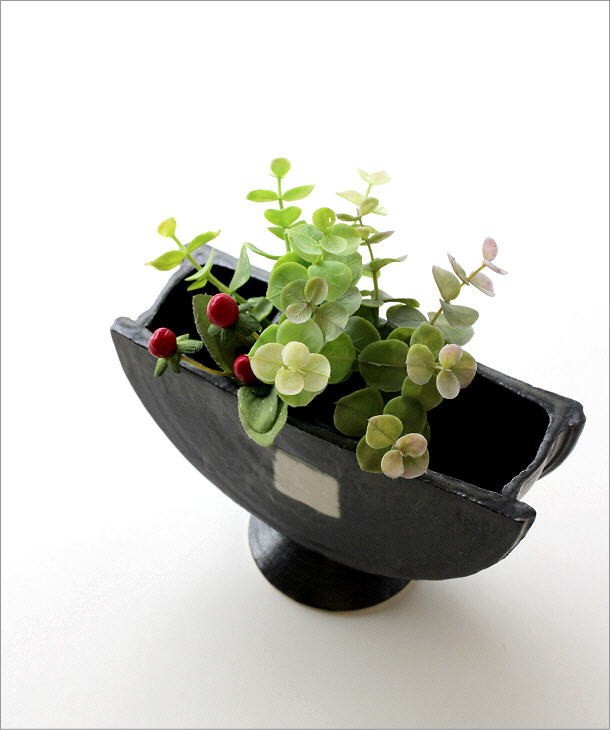 花瓶 花びん 陶器 花器 一輪挿し おしゃれ 和風 和風モダン フラワー