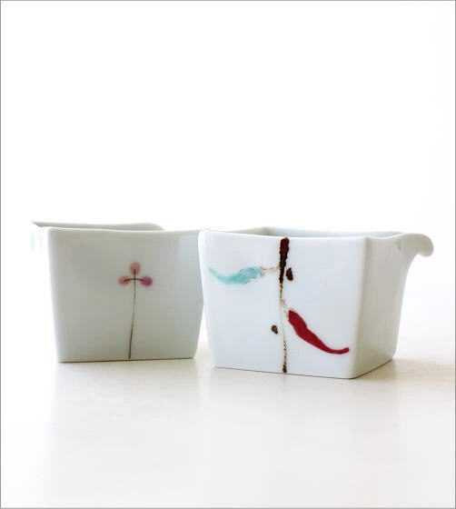 片口 角鉢 おしゃれ 陶器 小さい 手のひらサイズ 和風 日本製 液垂れし