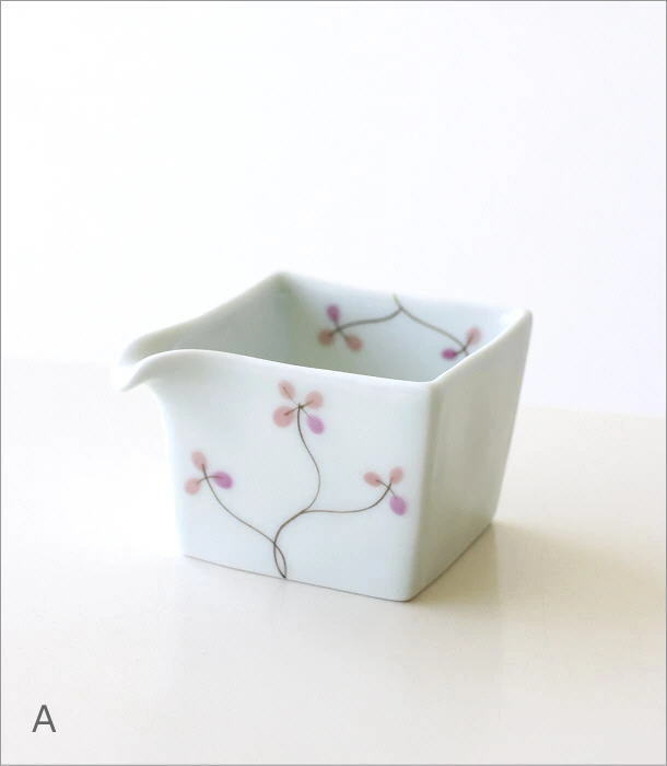 片口 角鉢 おしゃれ 陶器 小さい 手のひらサイズ 和風 日本製 液垂れし