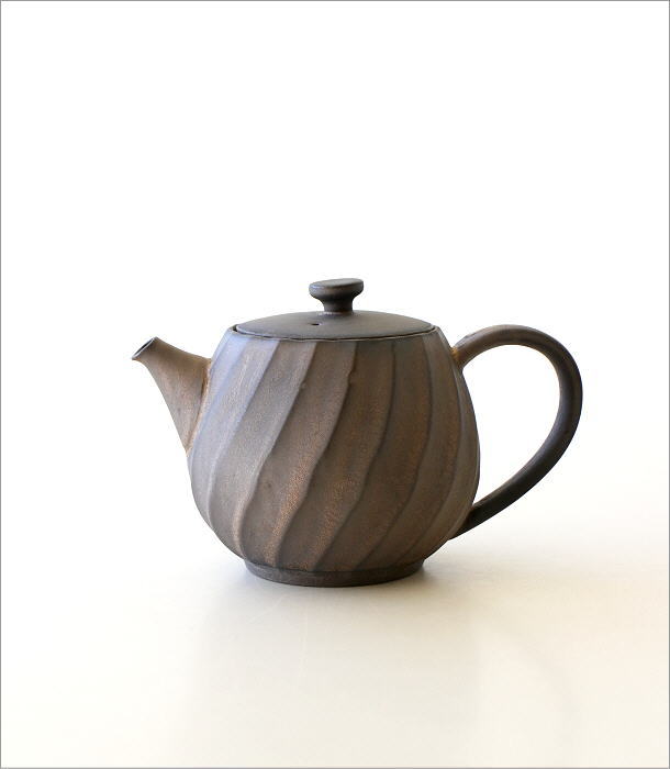 ティーポット おしゃれ ポット 金彩釉 茶こし付き 磁器 モダン 和食器