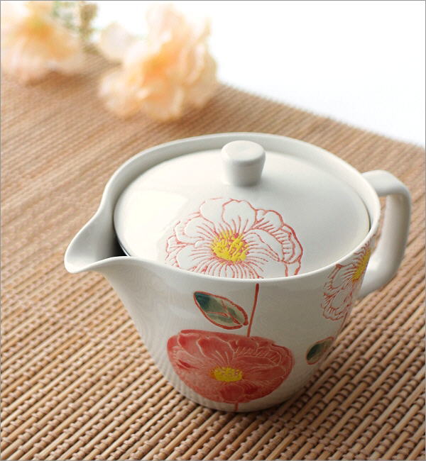 ティーポット 急須 茶器 おしゃれ かわいい 磁器 陶器 茶こし付き