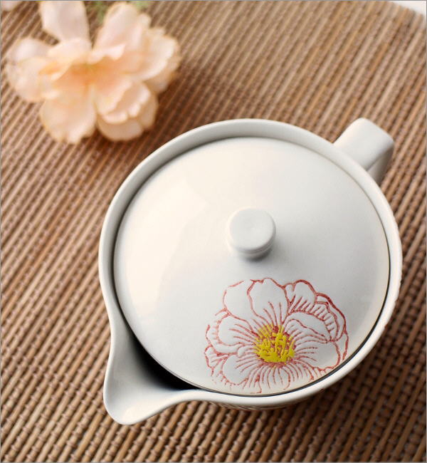 ティーポット 急須 茶器 おしゃれ かわいい 磁器 陶器 茶こし付き