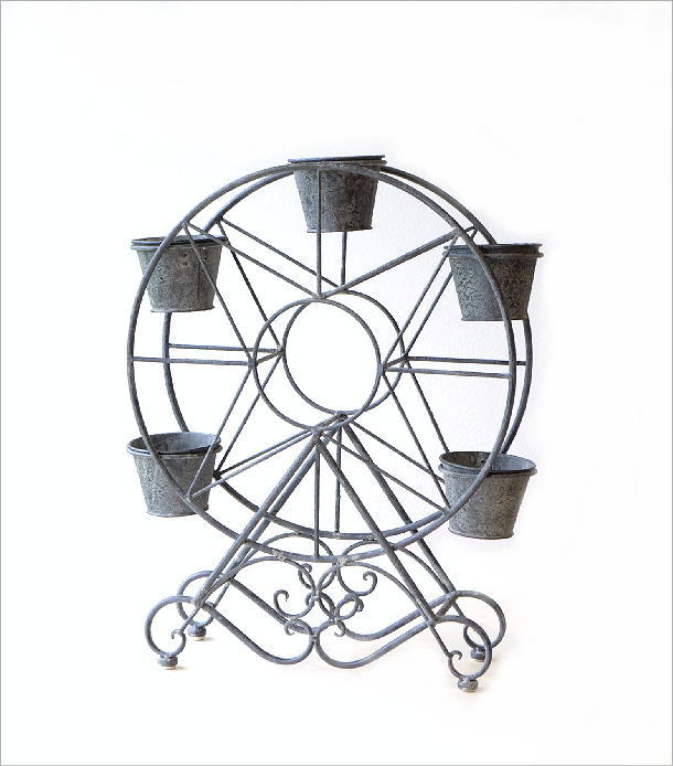 プランター おしゃれ プランタースタンド フラワースタンド 観覧車