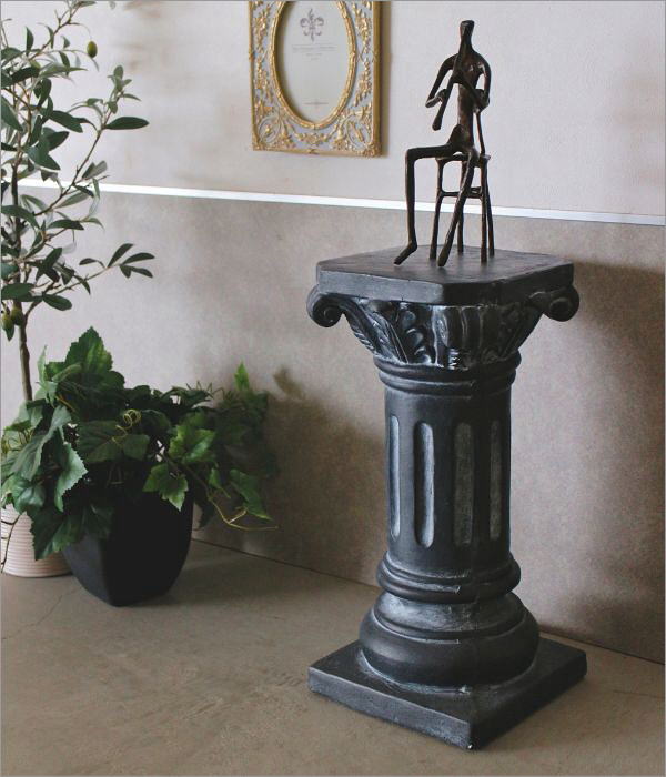 ガーデンコラム ガーデニング 置物 オブジェ おしゃれ 花台 フラワー