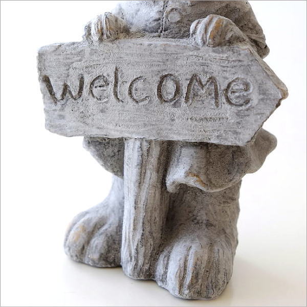 うさぎ 置物 オブジェ おしゃれ welcome オーナメント ウサギ ラビット