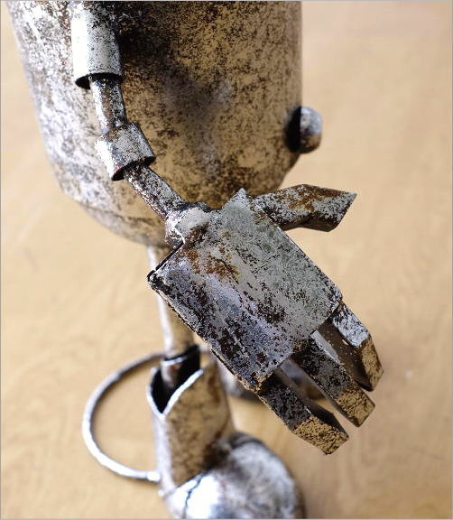 ロボット アイアン アイアンロボット 置物 オブジェ おしゃれ かわいい