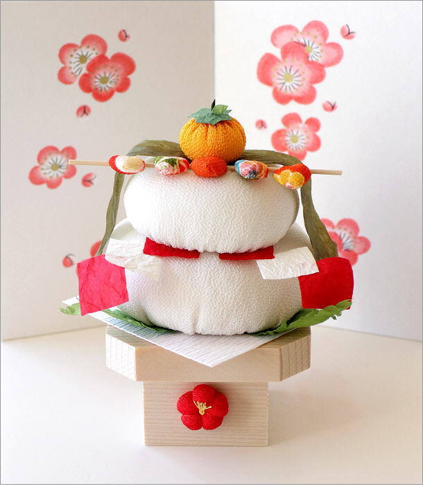 鏡餅 おしゃれ 飾り 置物 オブジェ お正月 コンパクト 玄関 リビング