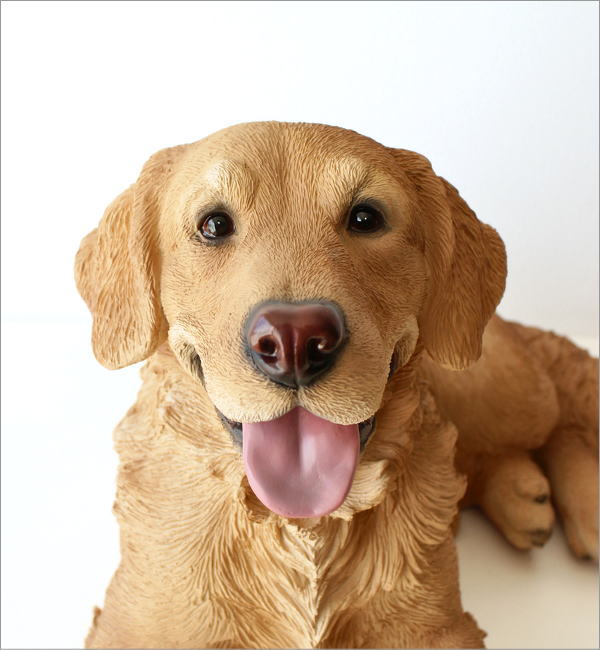 犬 置物 屋外 玄関 リアル 大型 大きい オブジェ ドッグオーナメント