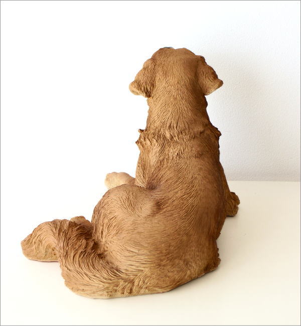 犬 置物 屋外 玄関 リアル 大型 大きい オブジェ ドッグオーナメント