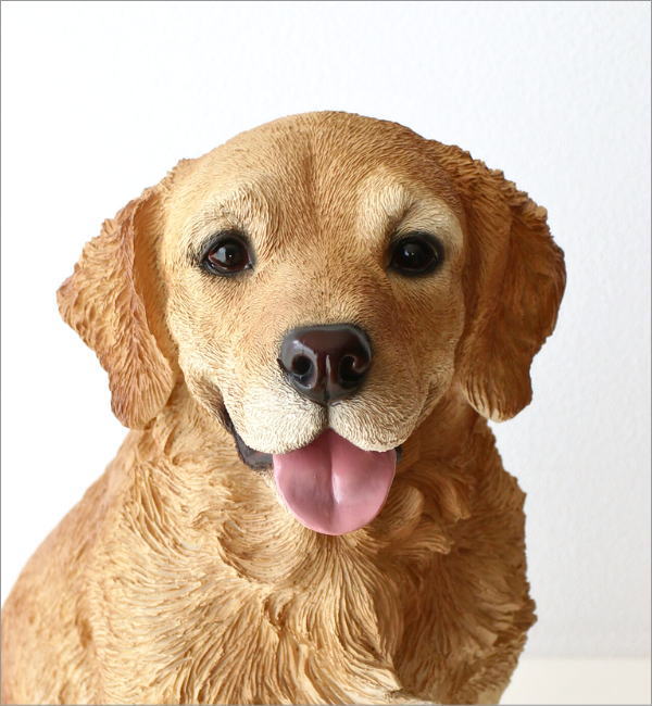 犬 置物 屋外 玄関 リアル 大型 大きい オブジェ ドッグオーナメント