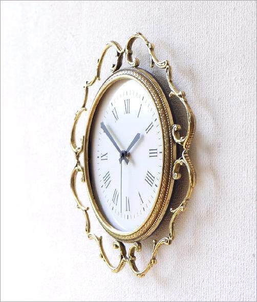 壁掛け時計 掛け時計 おしゃれ アンティーク アナログ （アウトレット