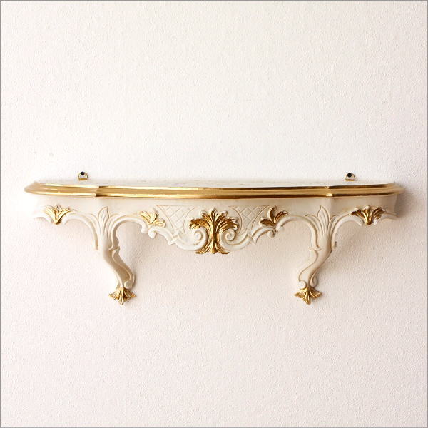 k524r122 イタリア製 ロココ様式ウォールシェルフ コンソール クラシカル k524r122 イタリア製 ロココ様式ウォールシェルフ コンソール