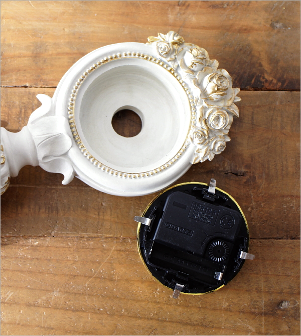 置き時計 置時計 アンティーク おしゃれ ロココ調 小型 ミニ ローマ