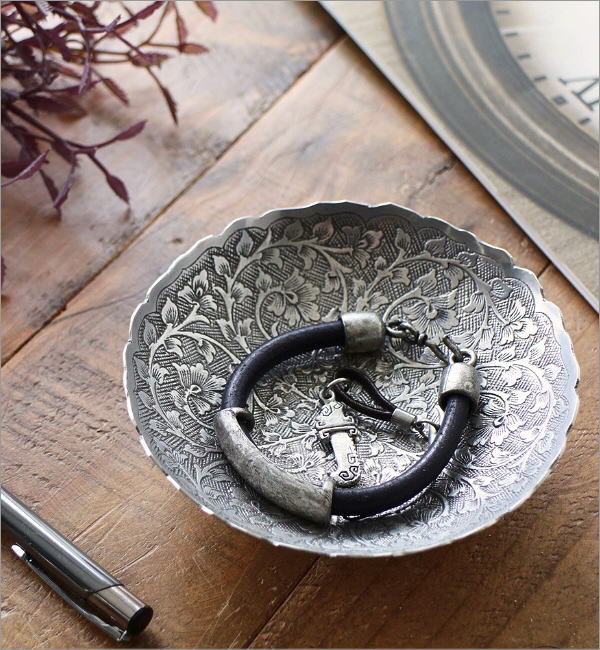 トレイ おしゃれ 小物入れ アンティーク調 小物置き トレー 真鍮