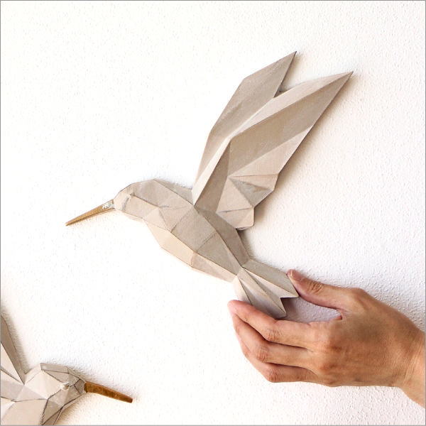 壁飾り 鳥 壁掛け インテリア 北欧 オブジェ 壁 アート 飾り