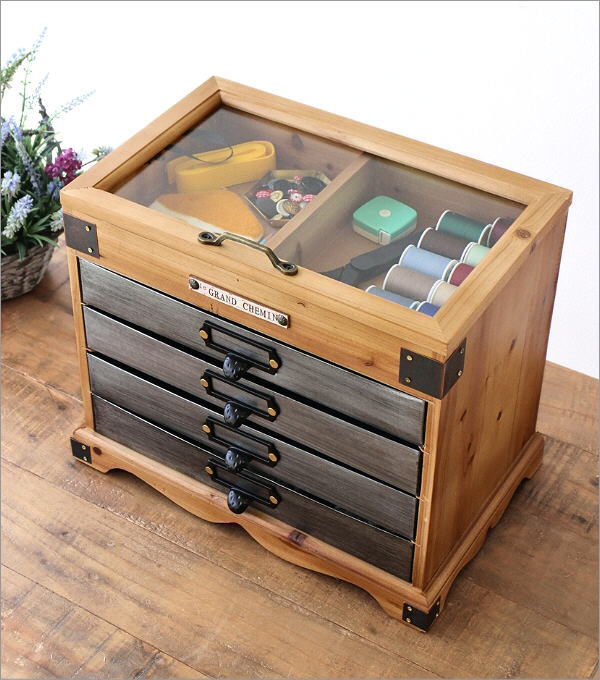 コレクションボックス 木製 おしゃれ ナチュラル アンティーク