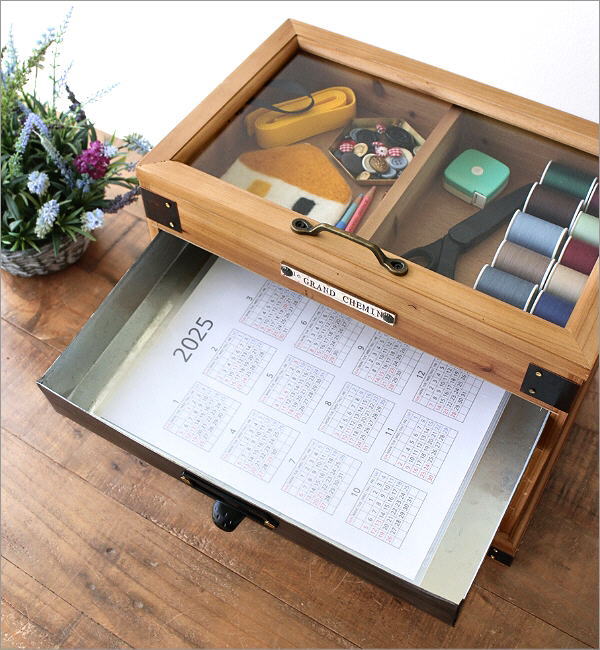 コレクションボックス 木製 おしゃれ ナチュラル アンティーク