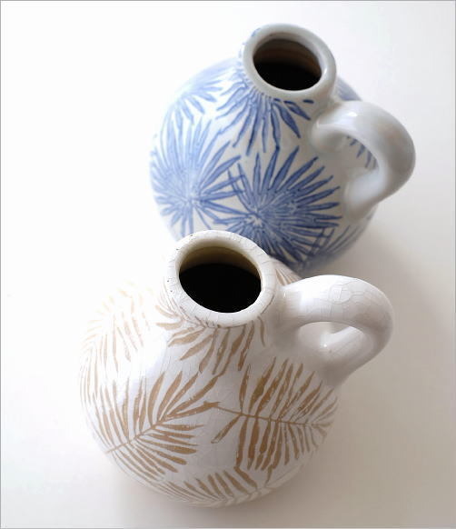 花瓶 花びん 陶器 おしゃれ シノワズリ フラワーベース レトロ