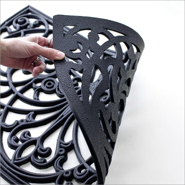 エントランスラバーマット ハーフムーン Pattarn(5)