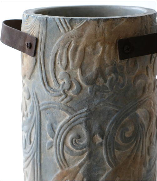 花瓶 花びん おしゃれ 陶器 フラワーベース 花器 大きい テラコッタ