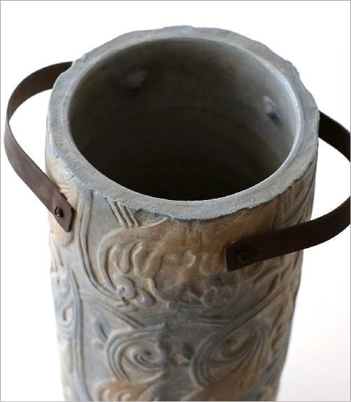 花瓶 花びん おしゃれ 陶器 フラワーベース 花器 大きい テラコッタ