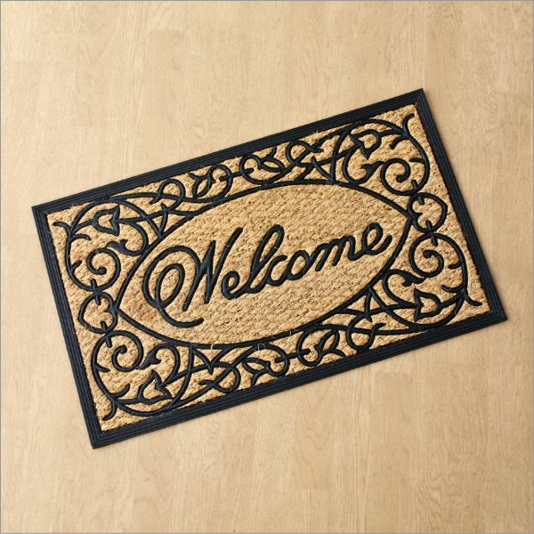 エントランスマット オーバルWelcome(7)