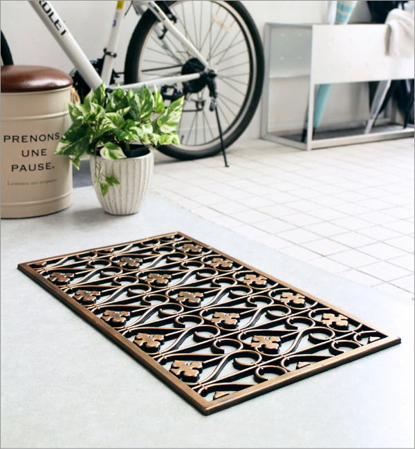 DGM-134ラバーマットアンティークgolg＆パターン(3)