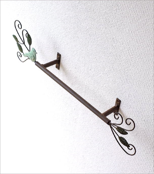 タオルハンガー おしゃれ アイアン タオルバー タオル掛け トイレ