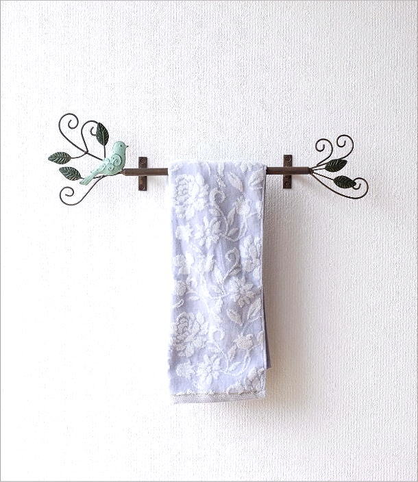 タオルハンガー おしゃれ アイアン タオルバー タオル掛け トイレ