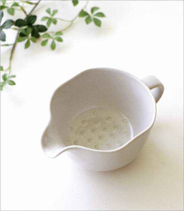 陶器製 茶道具 取っ手付き まぜ鉢 陶器 おしゃれ 取っ手付き 波佐見焼 日本製 和風 和食器 焼き物