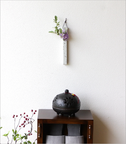 壁掛け　陶板　陶芸　インテリア　花器 スウェーデン製 Gabriel ceramic 陶板 花 北欧 ウォールプレート