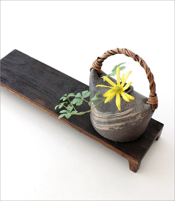 花瓶 花びん 陶器 花器 信楽焼 おしゃれ 和風 一輪挿し 焼き物 床の間