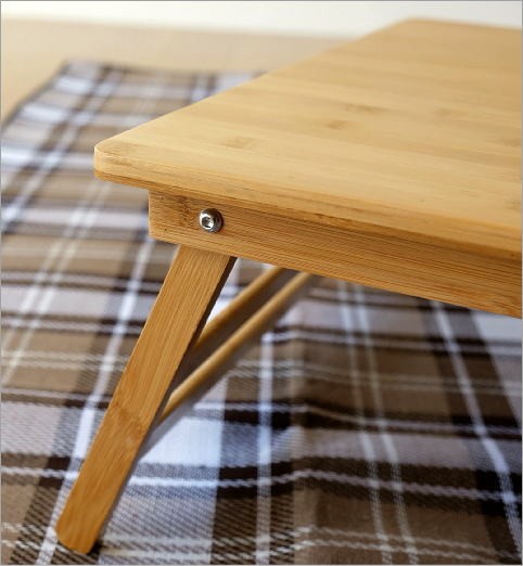 折り畳みバンブーテーブル L(2)