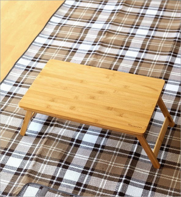 折り畳みバンブーテーブル S(4)