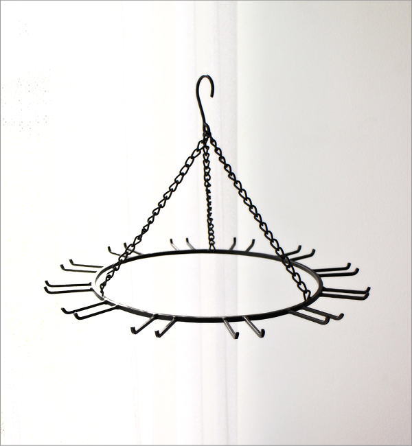 サークルフック ハンギング アイアン フック ディスプレイ ドライ