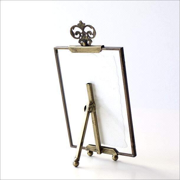 フォトフレーム 写真立て おしゃれ かわいい 卓上 イーゼル風