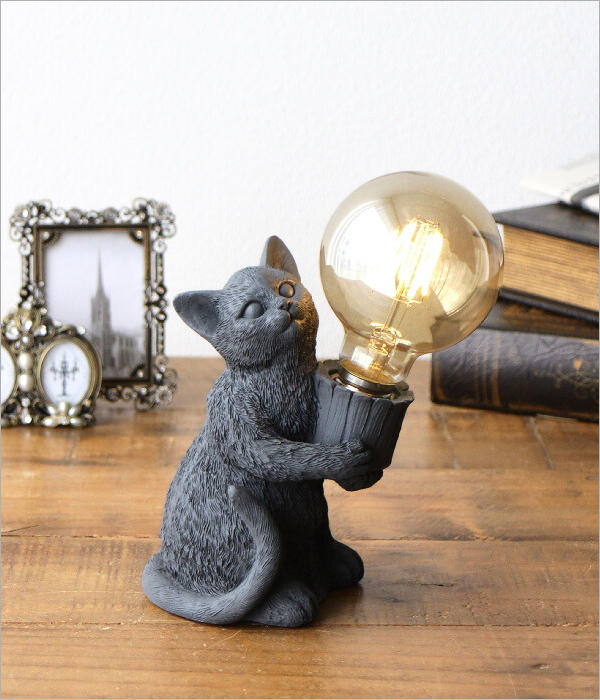 昭和レトロ　陶器の猫のランプ 　猫の照明 昭和レトロ 陶器の猫のランプ 猫の照明 昭和レトロ 陶器の猫のランプ
